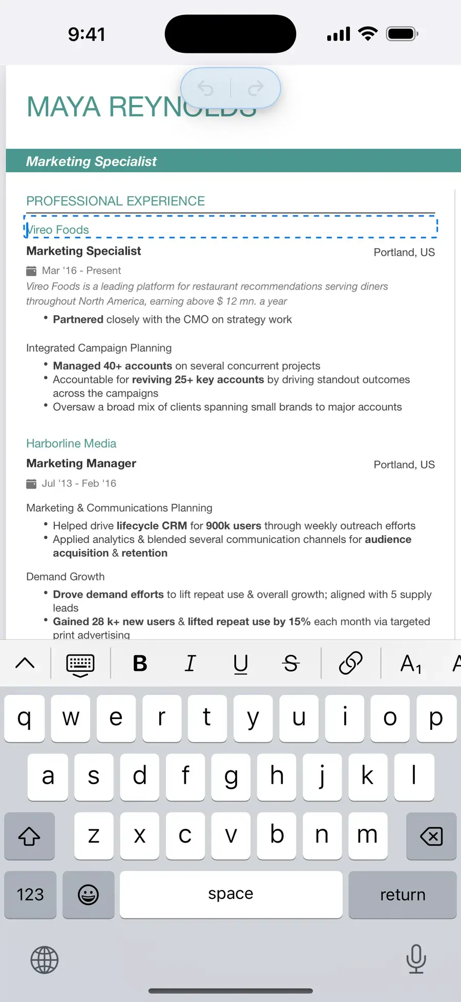 85 fonts, edited right on the page