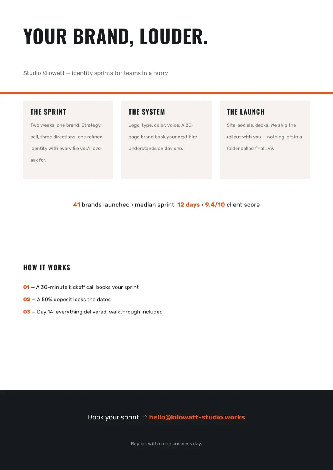 Navy Professional Business Proposal Template