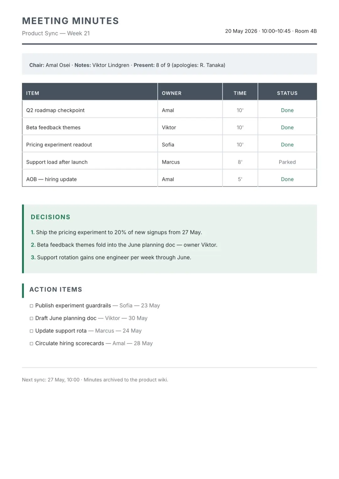 Navy Report Template with Tables